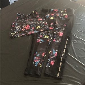 Dance crop and leggings set